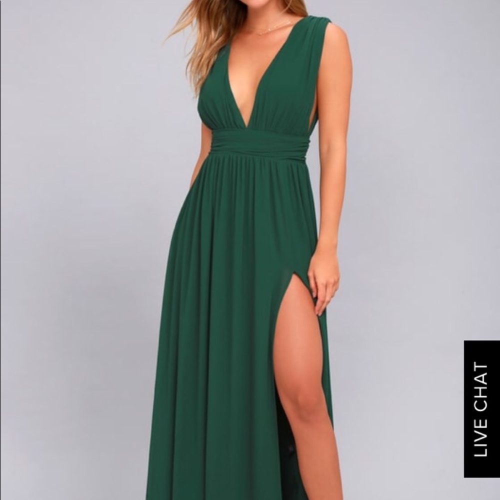 Lulus green dress